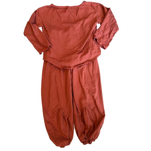 (XS) $108 FP Beach Free People Parker Set Burnt Henna - Picture 5 of 10